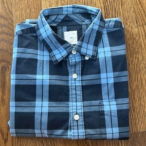 Plaid button down